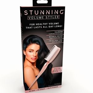 Ontel Stunning Volume Styler Volumizing Hair Brush, No Heat, No Sprays!